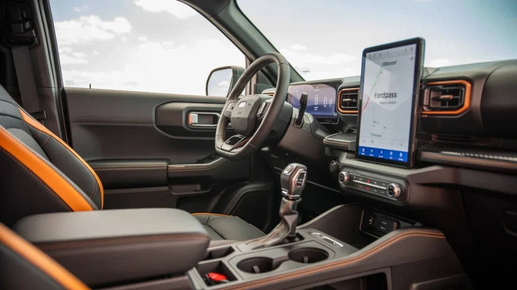 Ford Maverick Tremor interior
