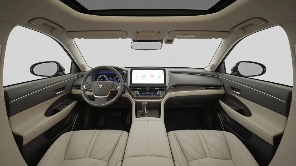 Toyota Crown Signia interior