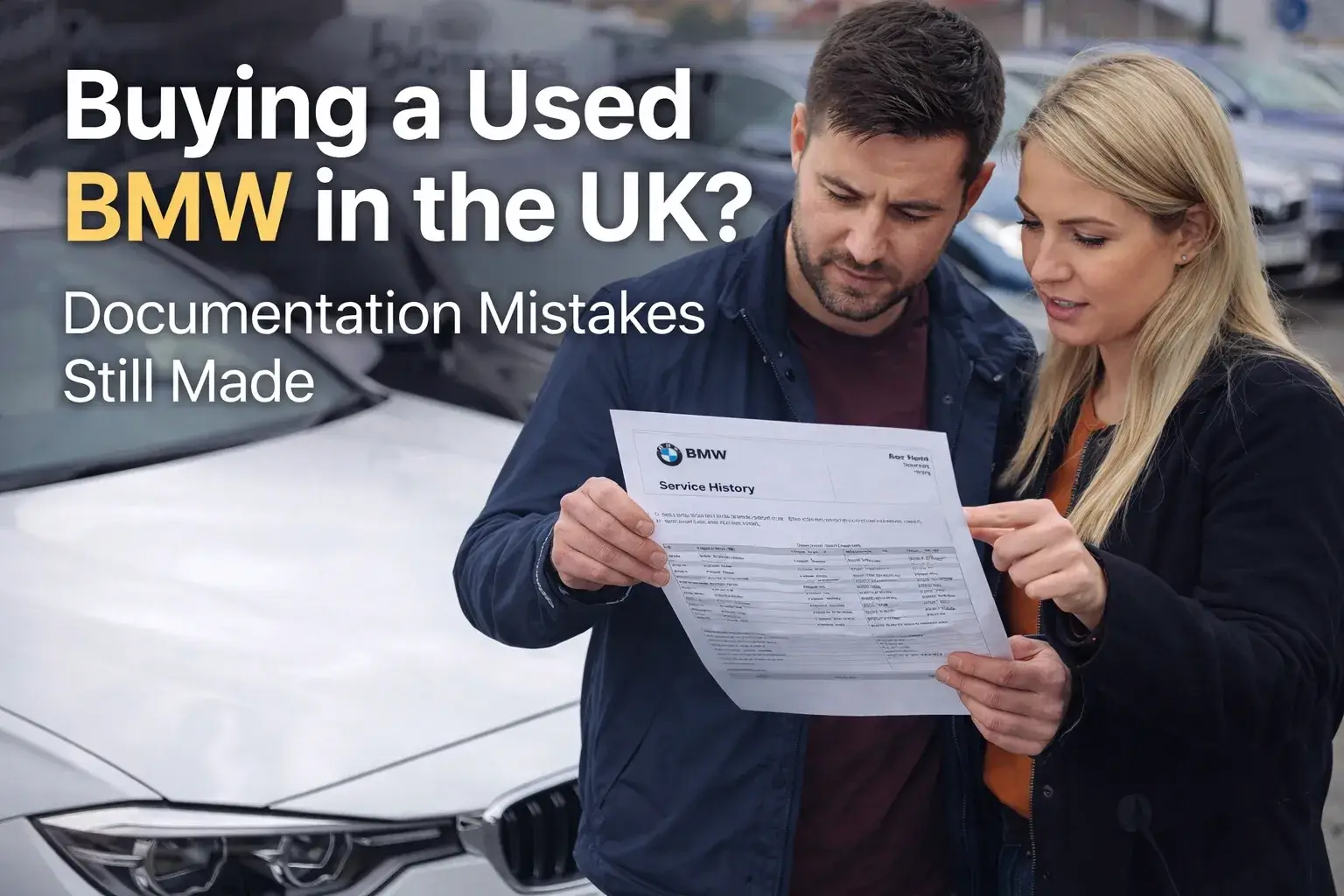 Buying Used BMW Uk Service History Check